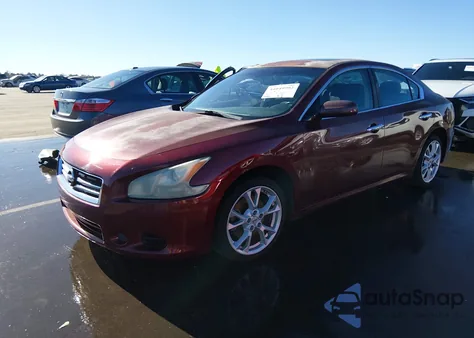2012 Nissan Maxima 3.5 S from USA, damaged, VIN 1N4AA5AP4CC810136